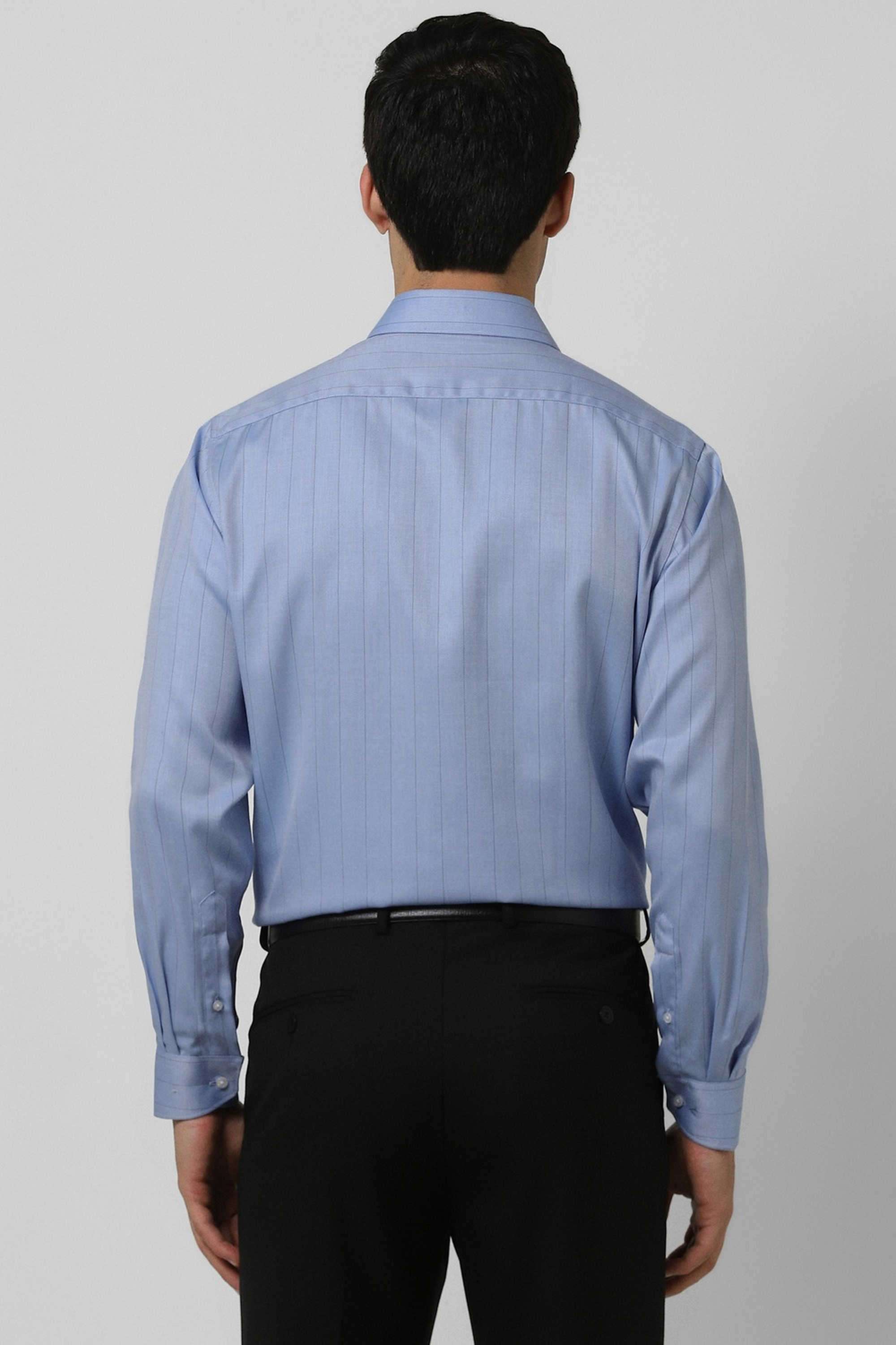 Solid-Blended-Fabric-Round-Neck-Men-s-T-Shirt
