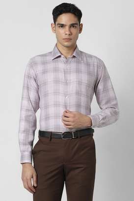 Checks-Cotton-Regular-Fit-Men-s-Formal-Shirt