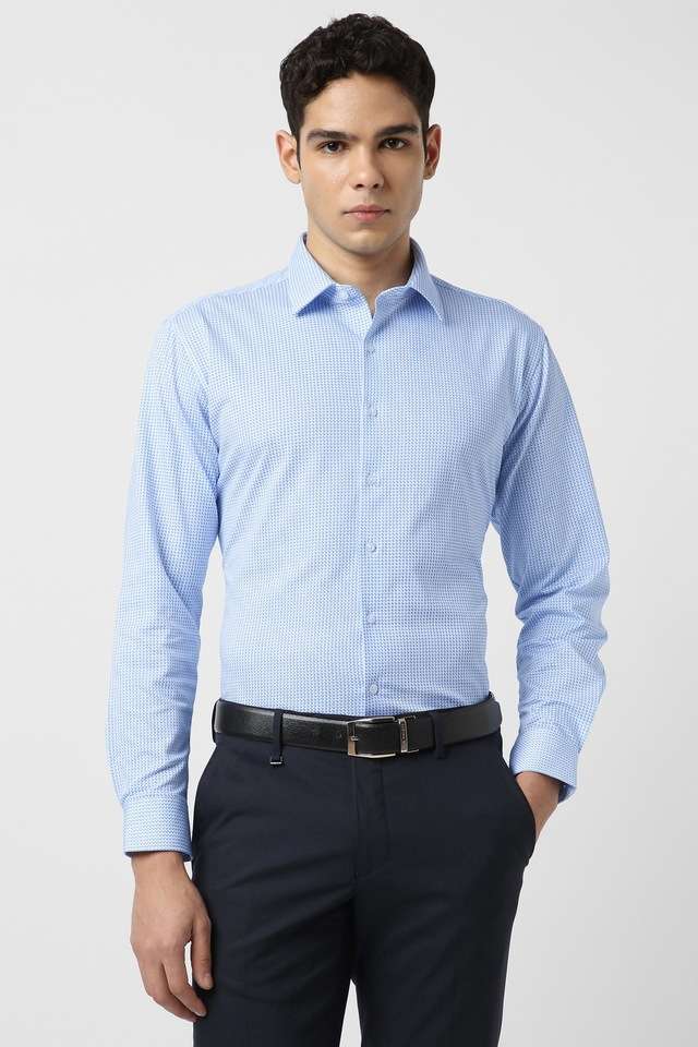 Printed-Cotton-Slim-Fit-Men-s-Formal-Wear-Shirt