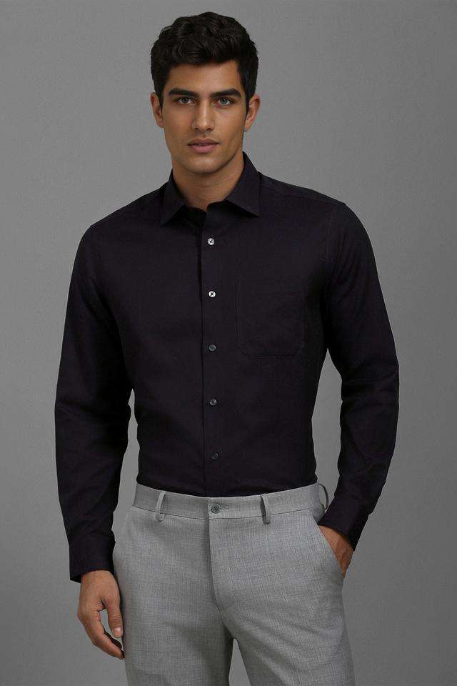 Textured-Cotton-Regular-Fit-Men-s-Formal-Wear-Shirt