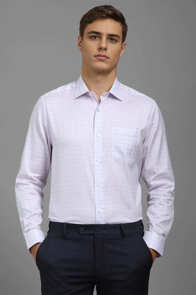 Checks-Cotton-Regular-Fit-Men-s-Formal-Wear-Shirt
