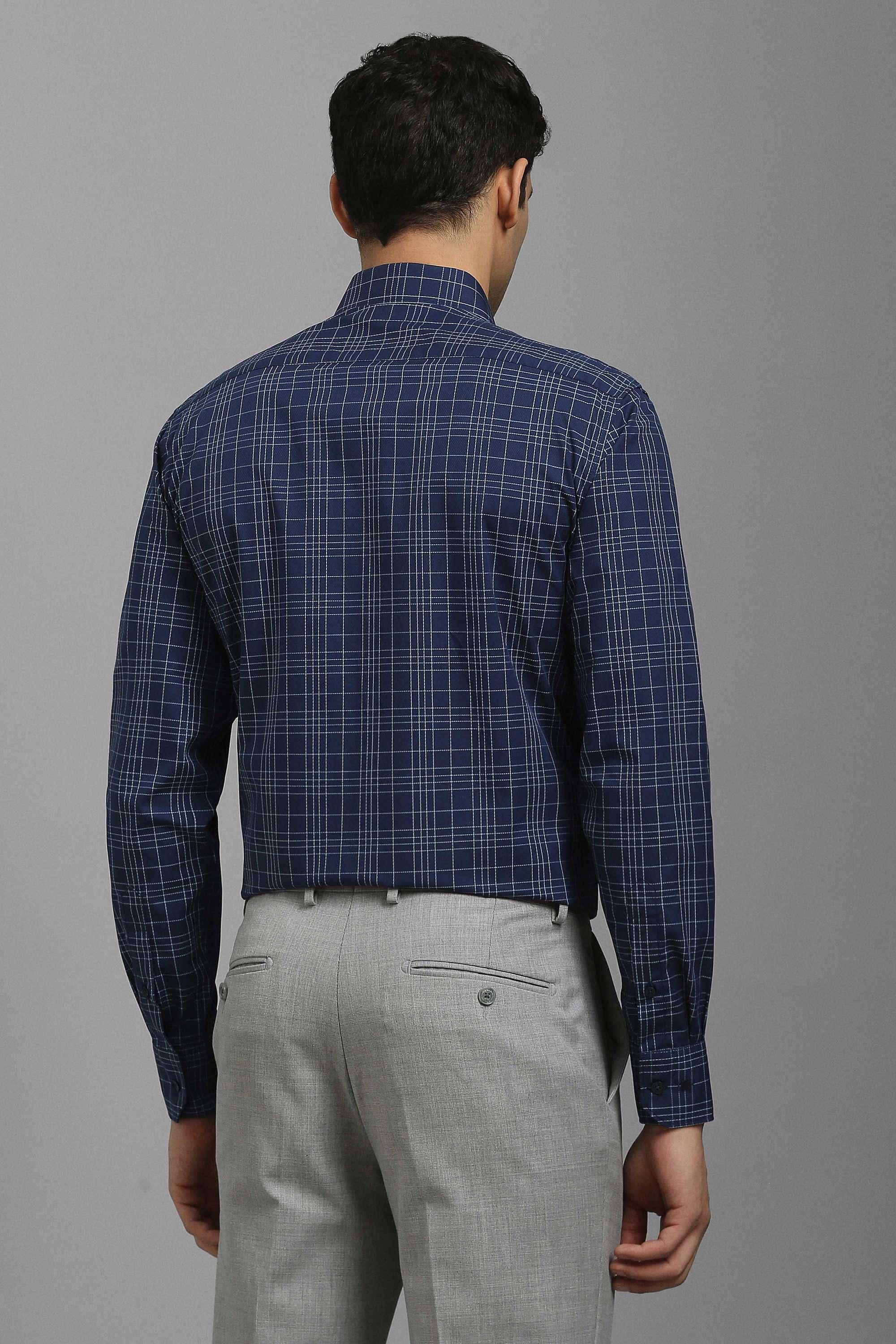 Checks-Cotton-Regular-Fit-Men-s-Formal-Wear-Shirt