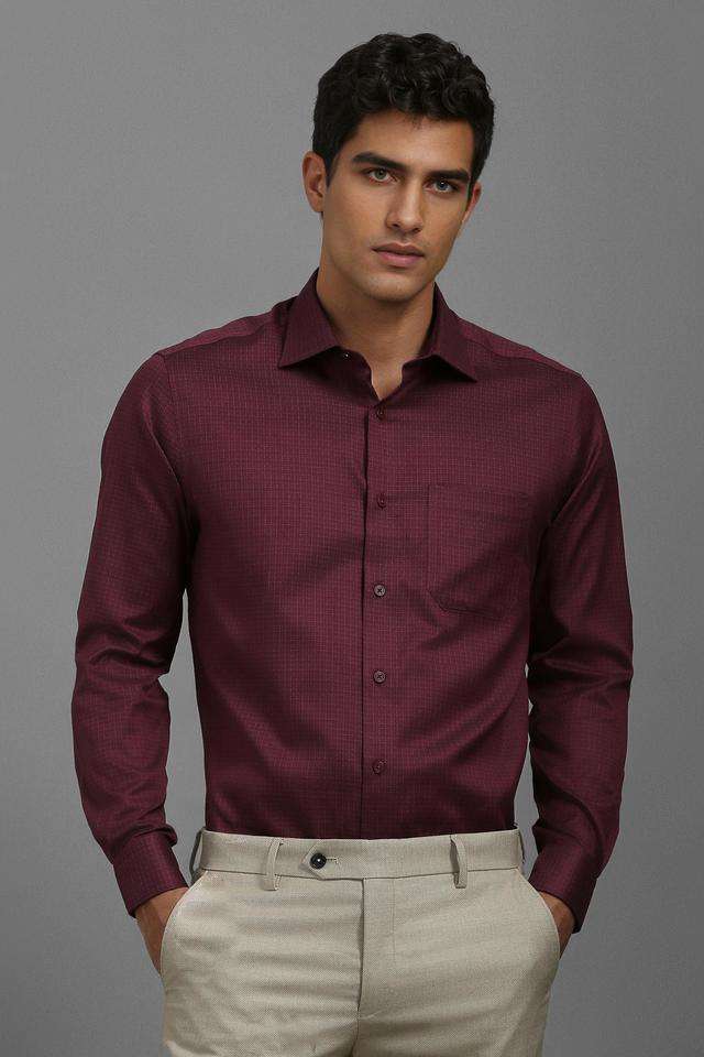 Textured-Cotton-Regular-Fit-Men-s-Formal-Wear-Shirt