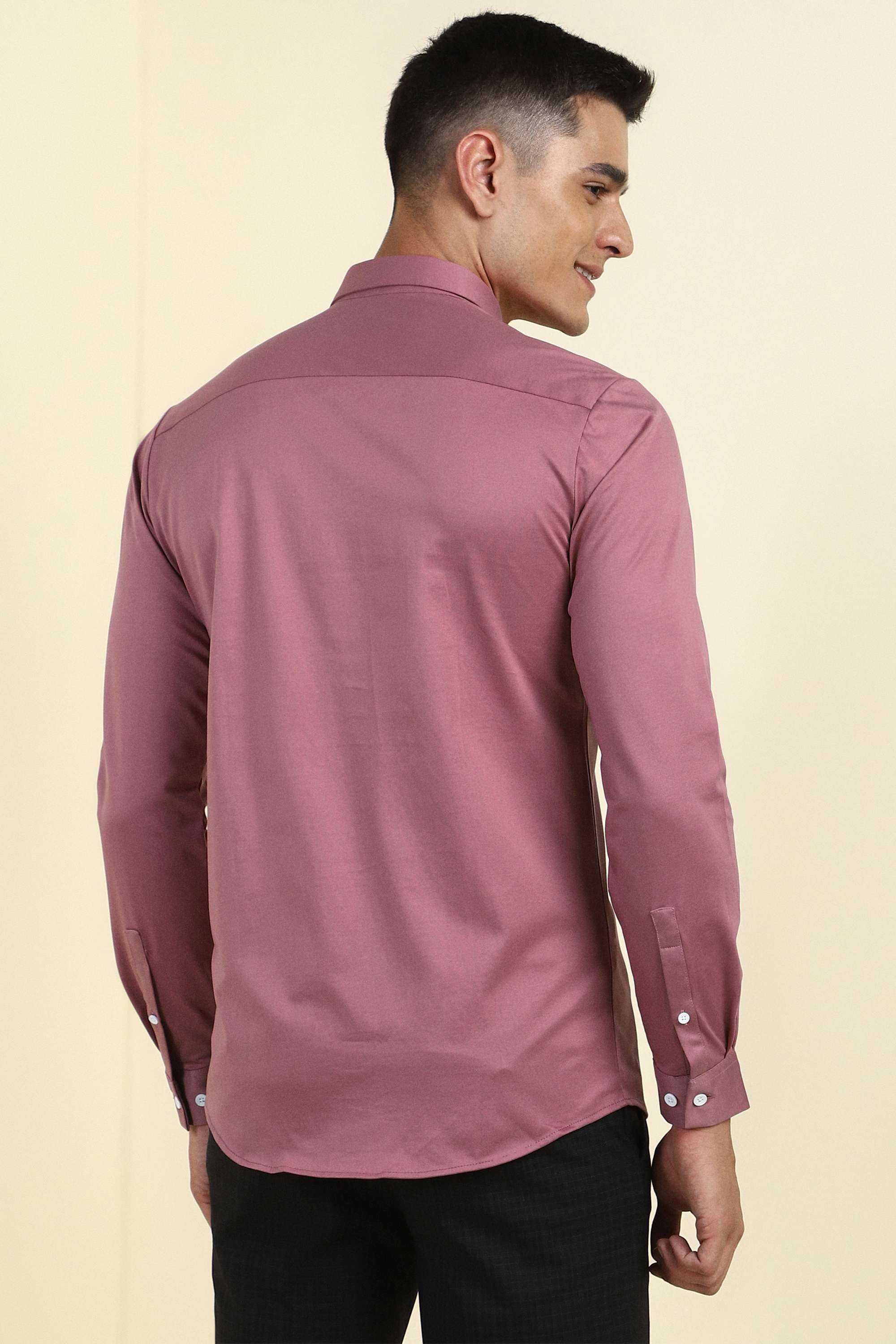 Solid-Cotton-Slim-Fit-Men-s-Formal-Shirt