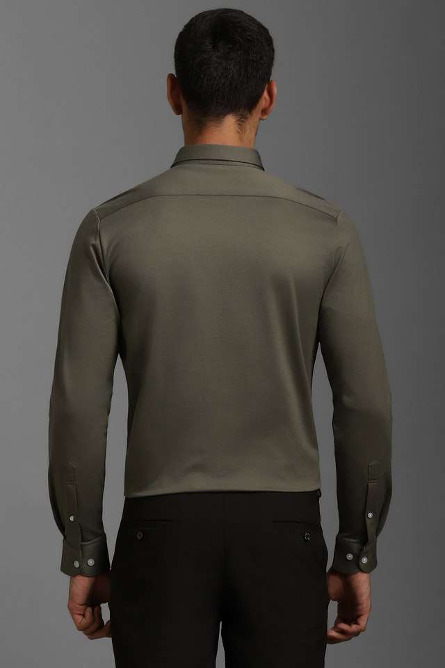 Solid-Cotton-Slim-Fit-Men-s-Formal-Wear-Shirt