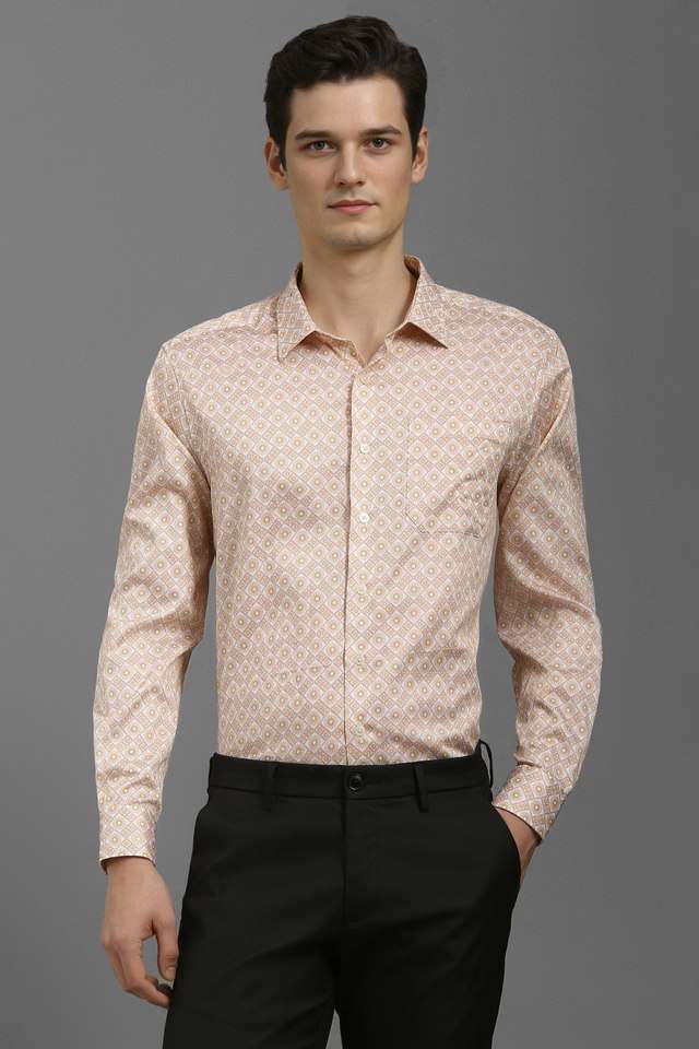 Printed-Cotton-Slim-Fit-Men-s-Formal-Wear-Shirt