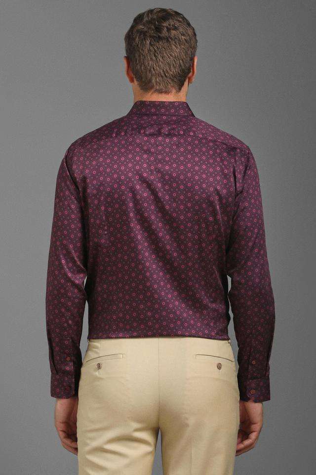 Printed-Cotton-Slim-Fit-Men-s-Formal-Wear-Shirt