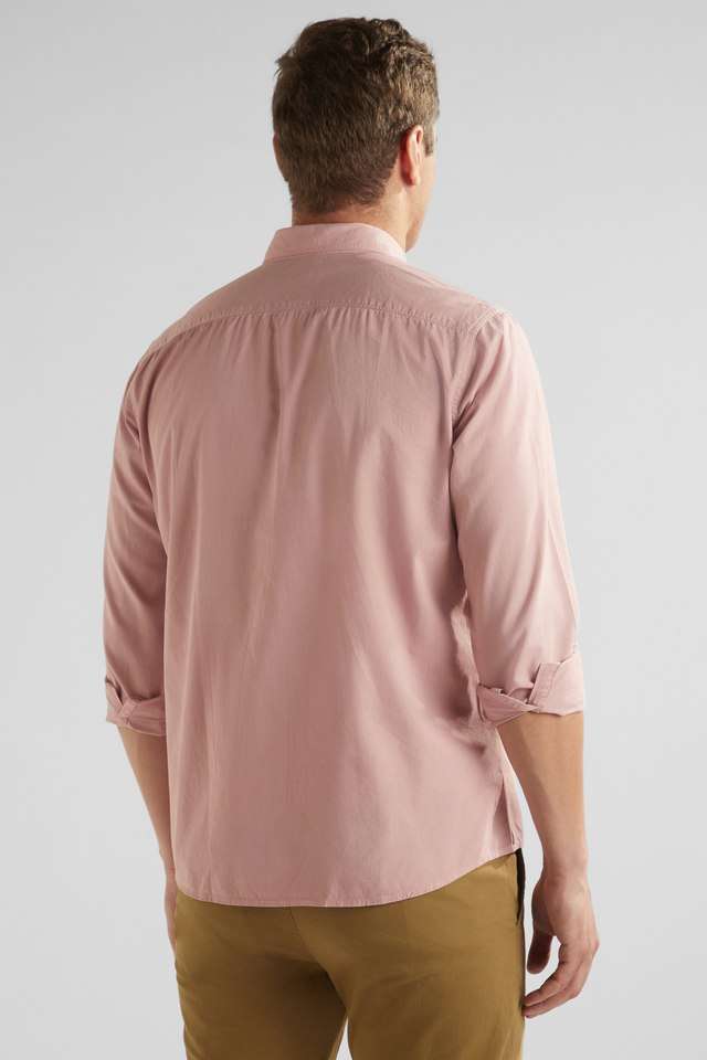 Solid-Cotton-Slim-Fit-Men-s-Casual-Wear-Shirt