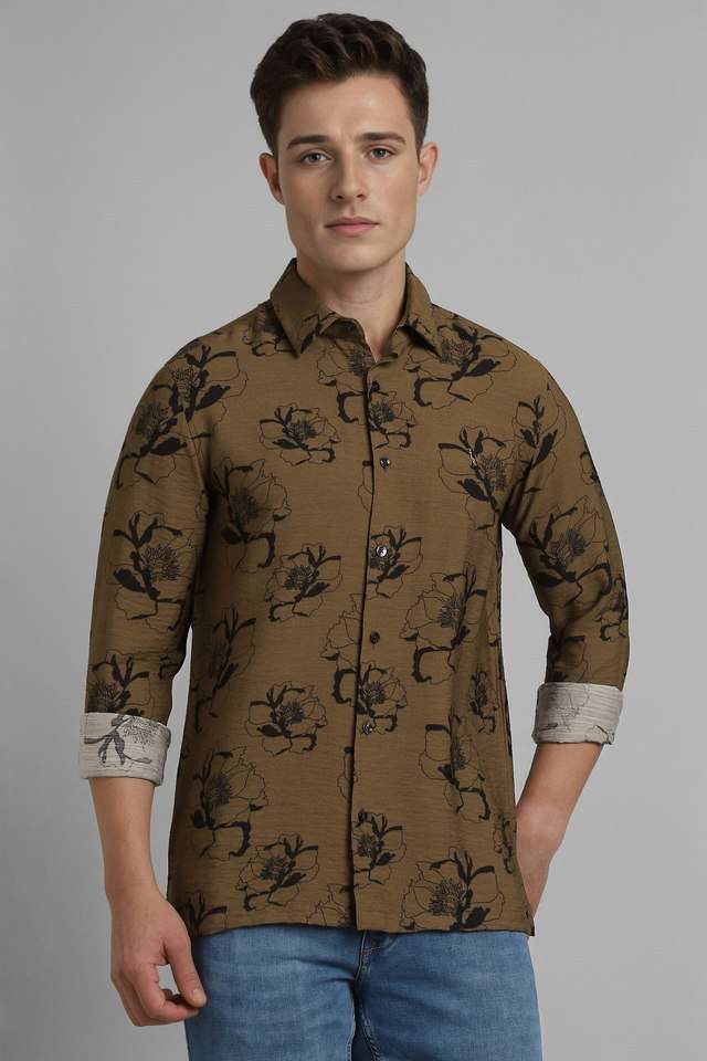 Printed-Rayon-Regular-Fit-Men-s-Casual-Wear-Shirt