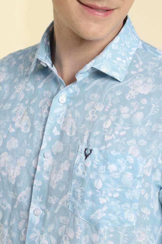 Printed-Blended-Fabric-Regular-Fit-Men-s-Formal-Wear-Shirt