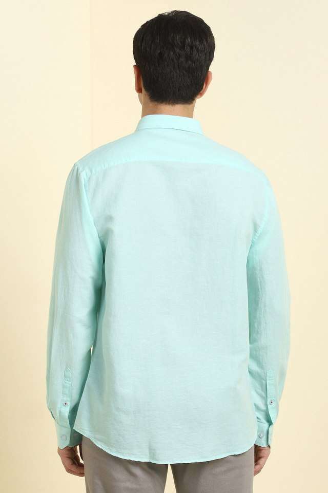 Solid-Blended-Fabric-Regular-Fit-Men-s-Formal-Wear-Shirt