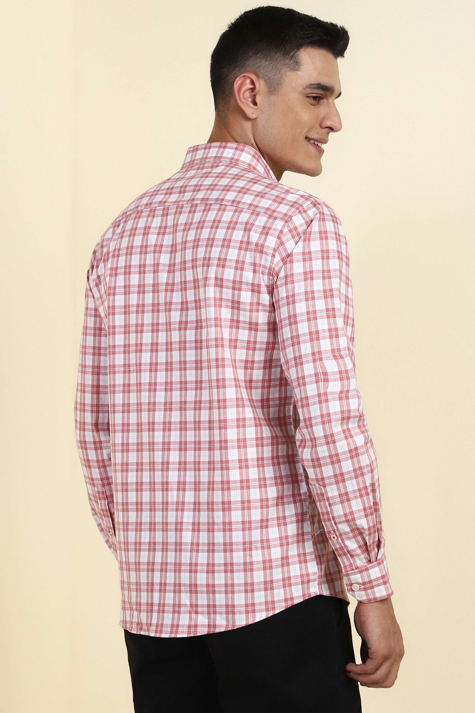 Checks-Cotton-Regular-Fit-Men-s-Formal-Shirt