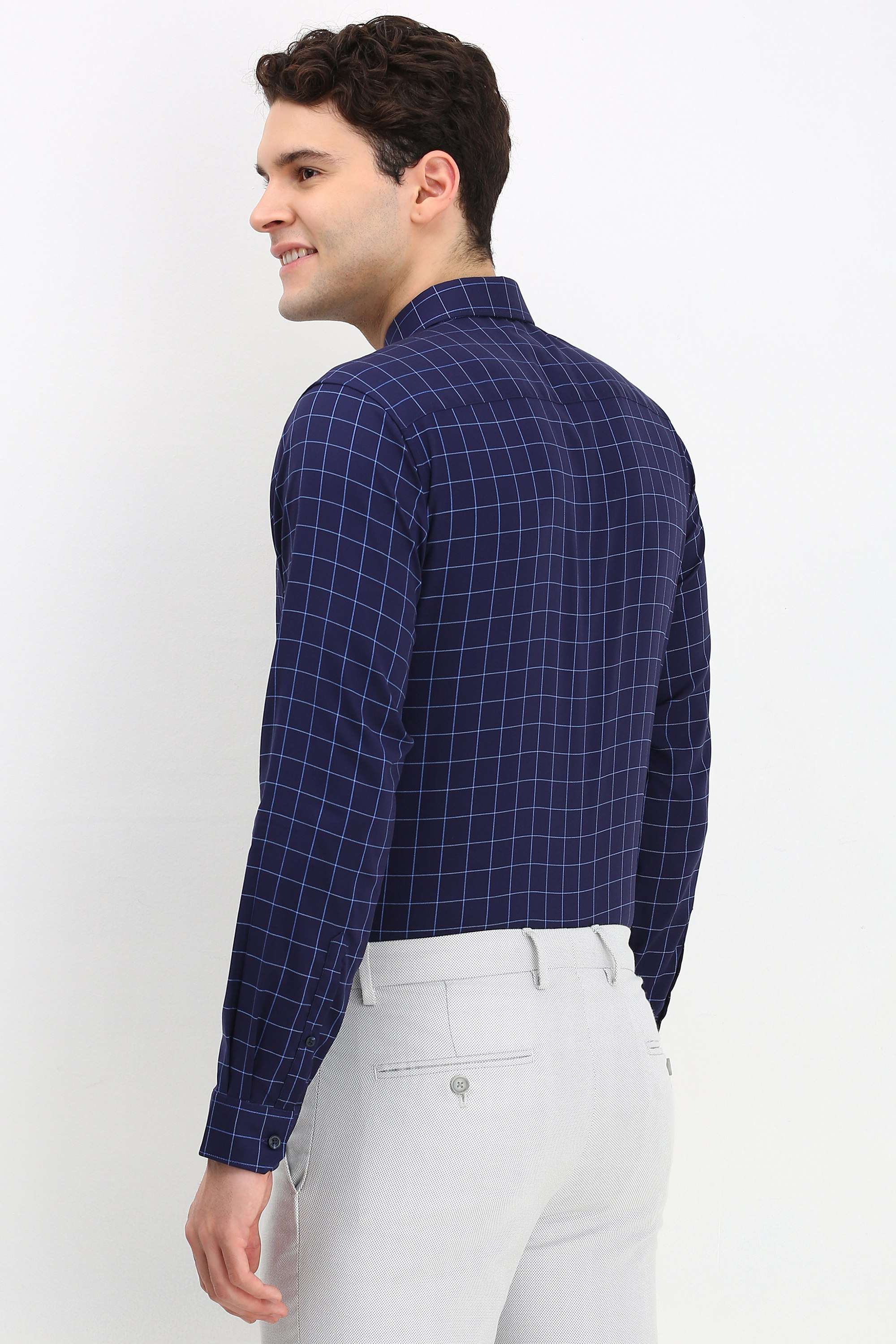 Checks-Cotton-Regular-Fit-Men-s-Formal-Shirt
