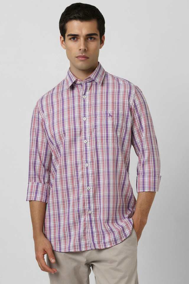 Checks-Cotton-Slim-Fit-Men-s-Casual-Shirt