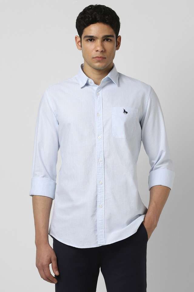 Stripes-Cotton-Slim-Fit-Men-s-Casual-Wear-Shirt