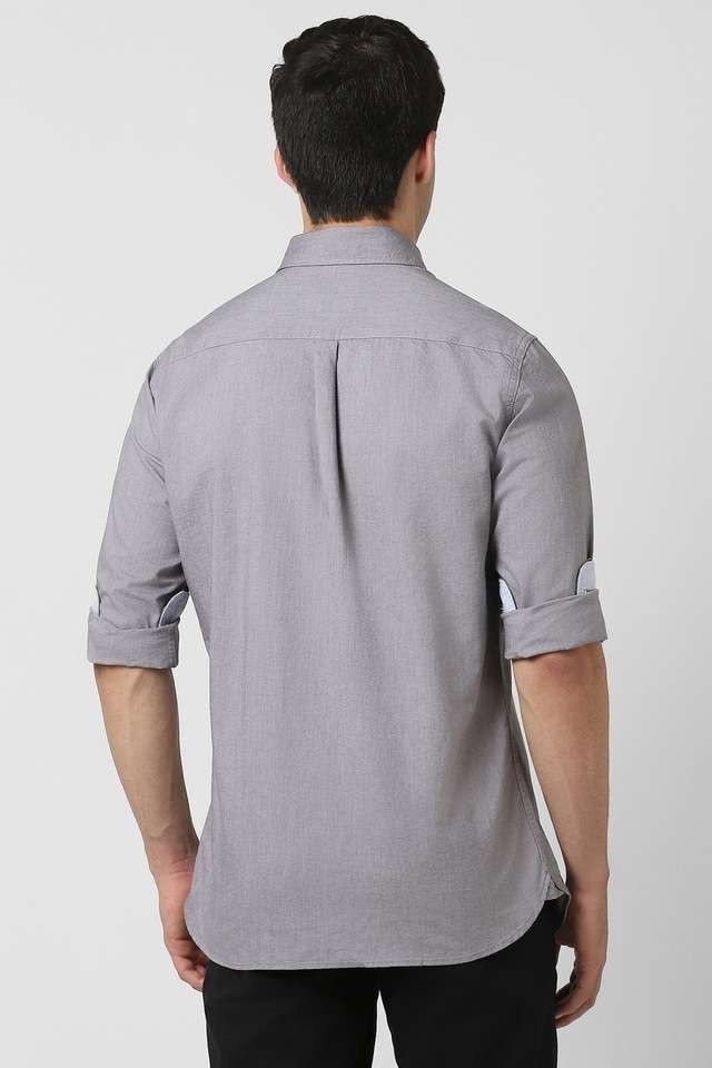 Solid-Cotton-Slim-Fit-Men-s-Casual-Wear-Shirt