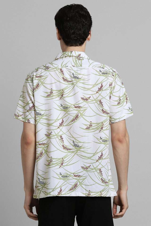 Printed-Cotton-Blend-Regular-Fit-Men-s-Casual-Wear-Shirt