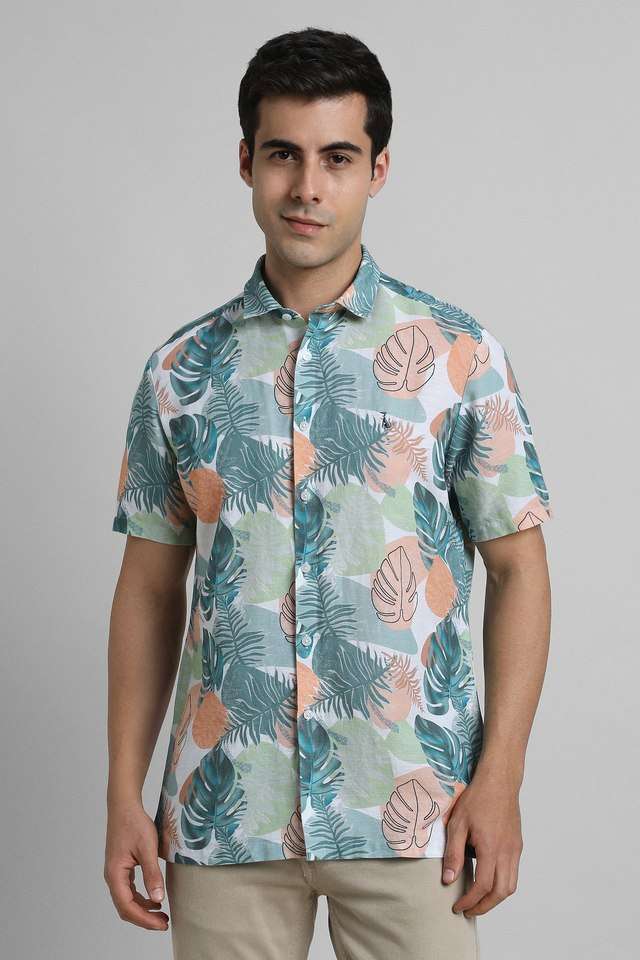 Checks-Blended-Fabric-Regular-Fit-Men-s-Casual-Wear-Shirt