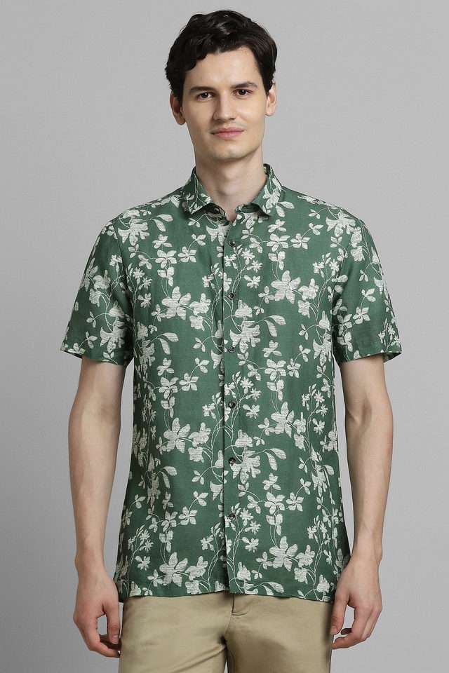 Printed-Linen-Regular-Fit-Men-s-Casual-Wear-Shirt