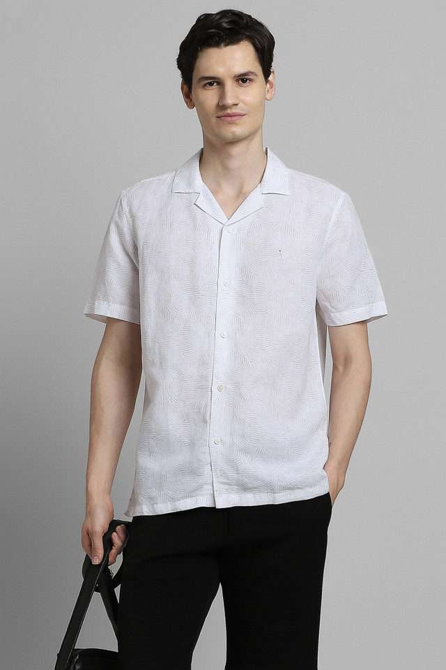 Printed-Linen-Regular-Fit-Men-s-Casual-Wear-Shirt