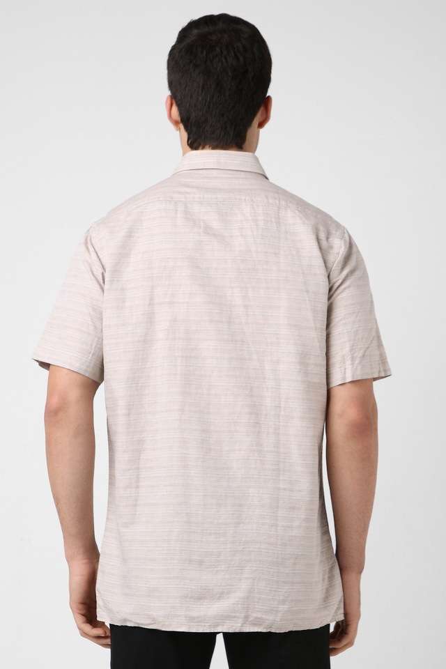 Textured-Blended-Fabric-Regular-Fit-Men-s-Formal-Wear-Shirt