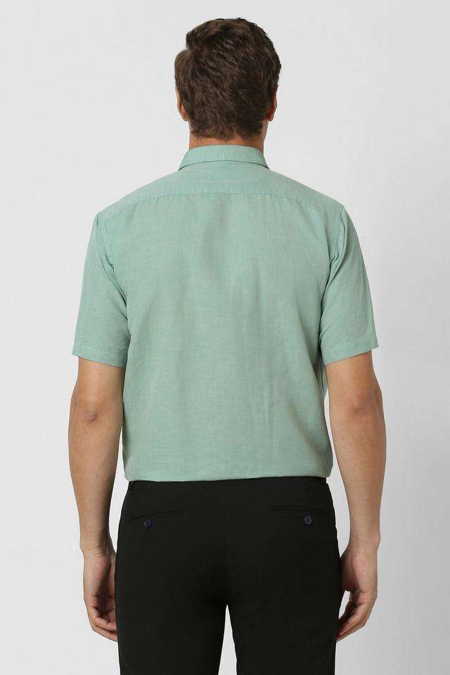 Solid-Blended-Fabric-Regular-Fit-Men-s-Formal-Wear-Shirt