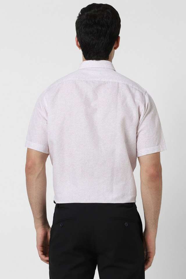 Printed-Blended-Fabric-Regular-Fit-Men-s-Formal-Wear-Shirt