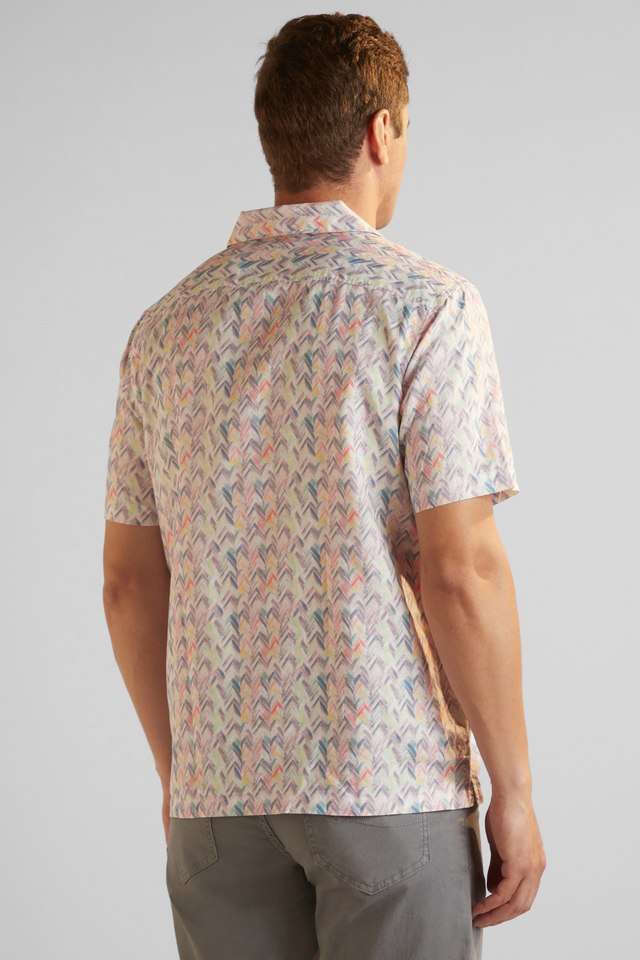 Printed-Blended-Fabric-Slim-Fit-Men-s-Casual-Wear-Shirt