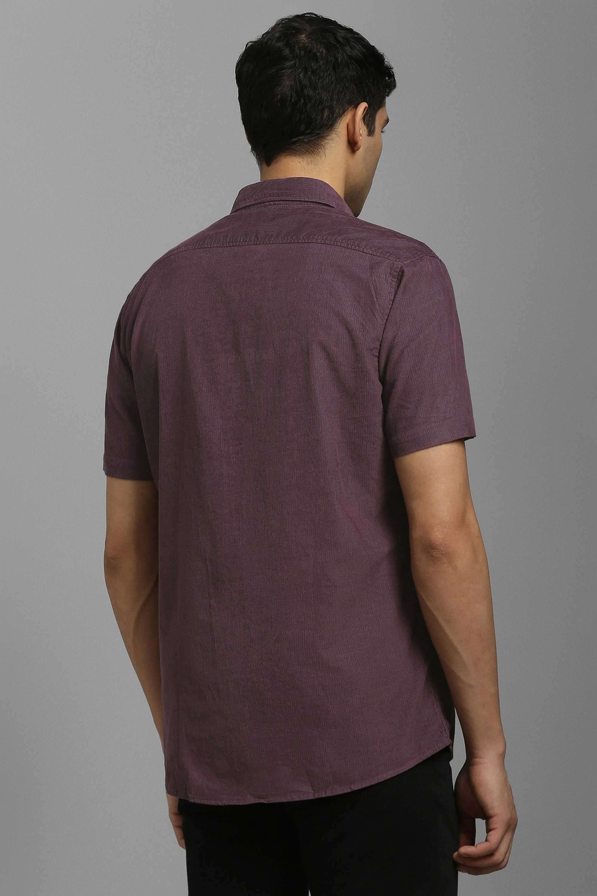 Solid-Cotton-Slim-Fit-Men-s-Casual-Wear-Shirt