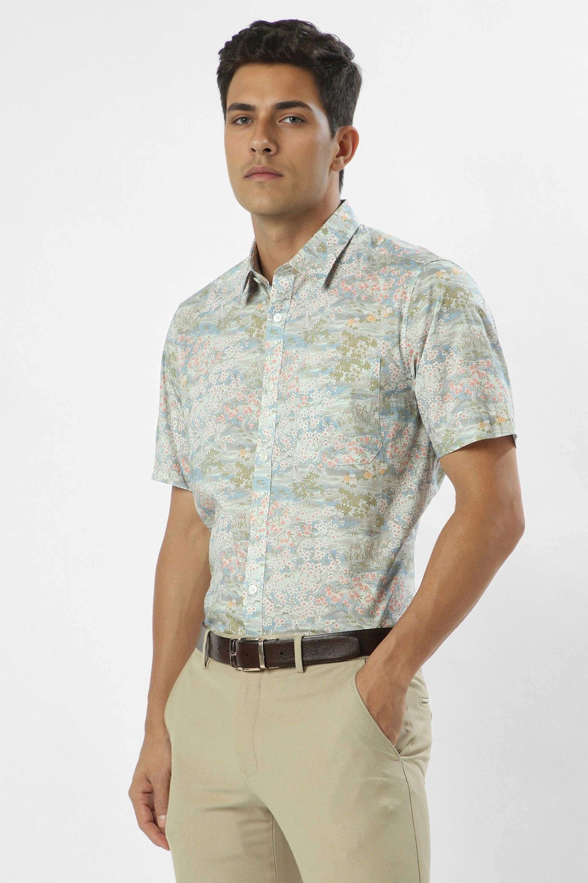 Printed-Cotton-Regular-Fit-Men-s-Formal-Wear-Shirt