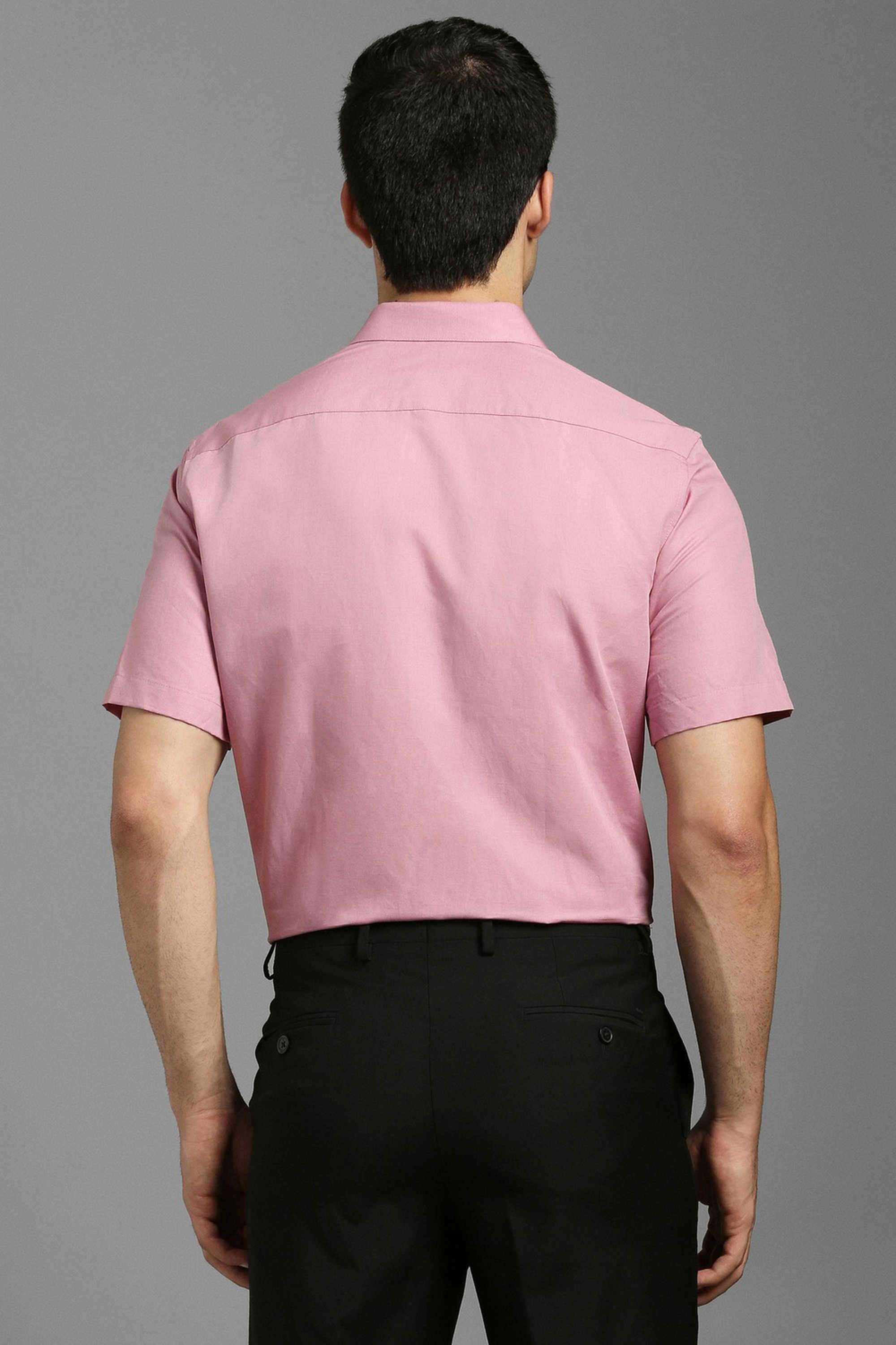 Solid-Cotton-Linen-Blend-Regular-Fit-Men-s-Formal-Wear-Shirt