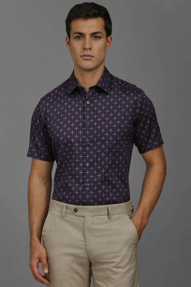 Printed-Cotton-Blend-Slim-Fit-Men-s-Formal-Shirt