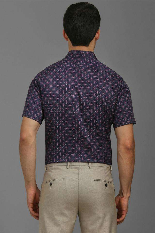 Printed-Cotton-Blend-Slim-Fit-Men-s-Formal-Shirt