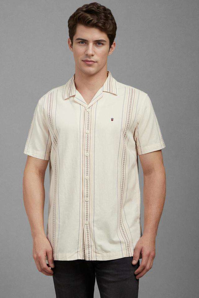 Stripes-Cotton-Slim-Fit-Men-s-Casual-Wear-Shirt