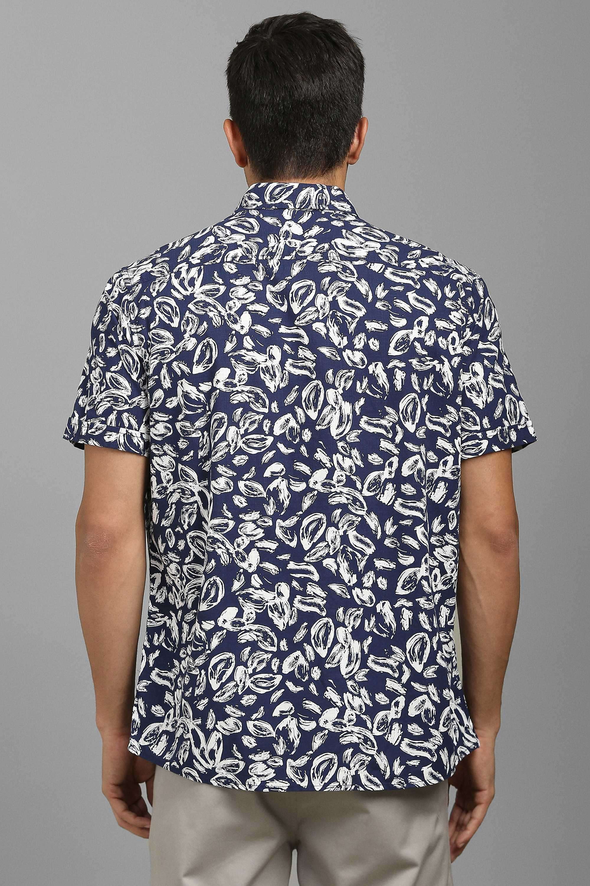 Printed-Cotton-Slim-Fit-Men-s-Casual-Wear-Shirt
