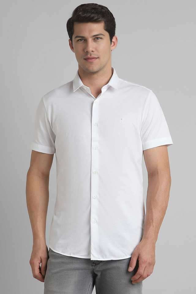 Solid-Cotton-Slim-Fit-Men-s-Casual-Wear-Shirt