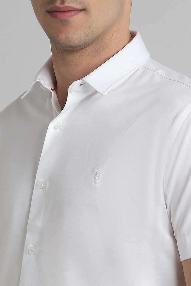 Solid-Cotton-Slim-Fit-Men-s-Casual-Wear-Shirt
