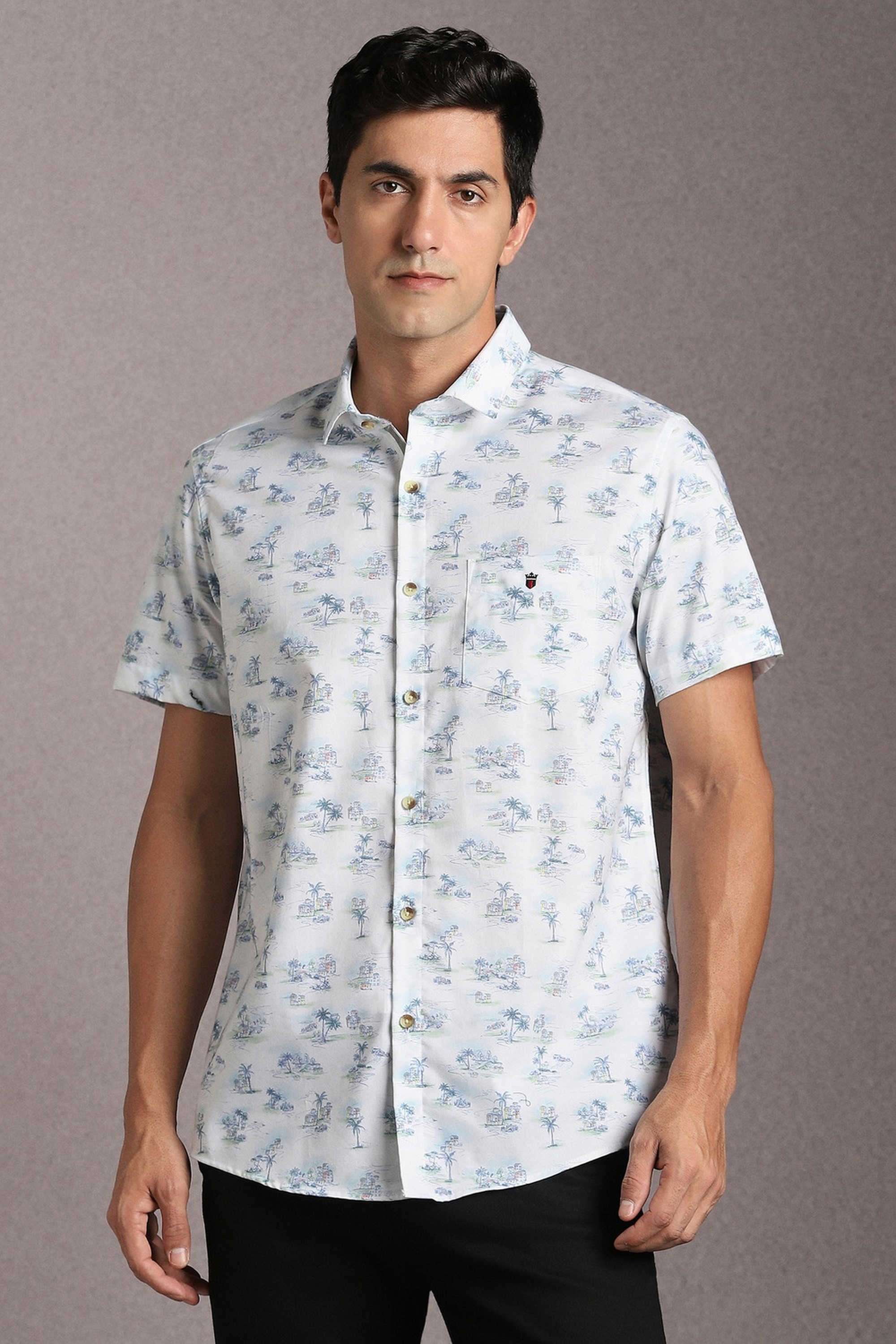 Printed-Cotton-Slim-Fit-Men-s-Casual-Wear-Shirt