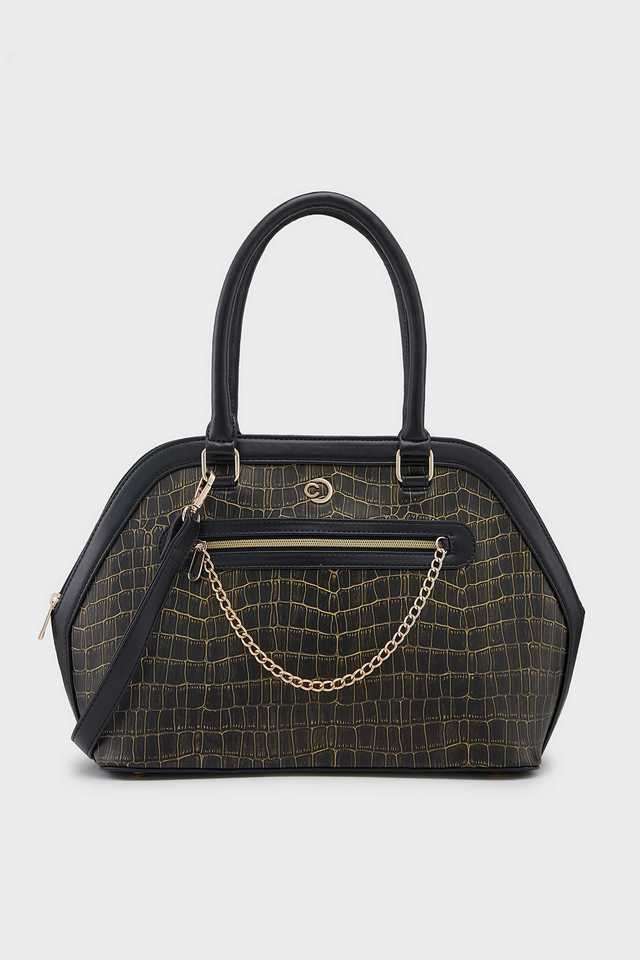 Polyester-Zipper-Closure-Women-s-Satchel-Bag