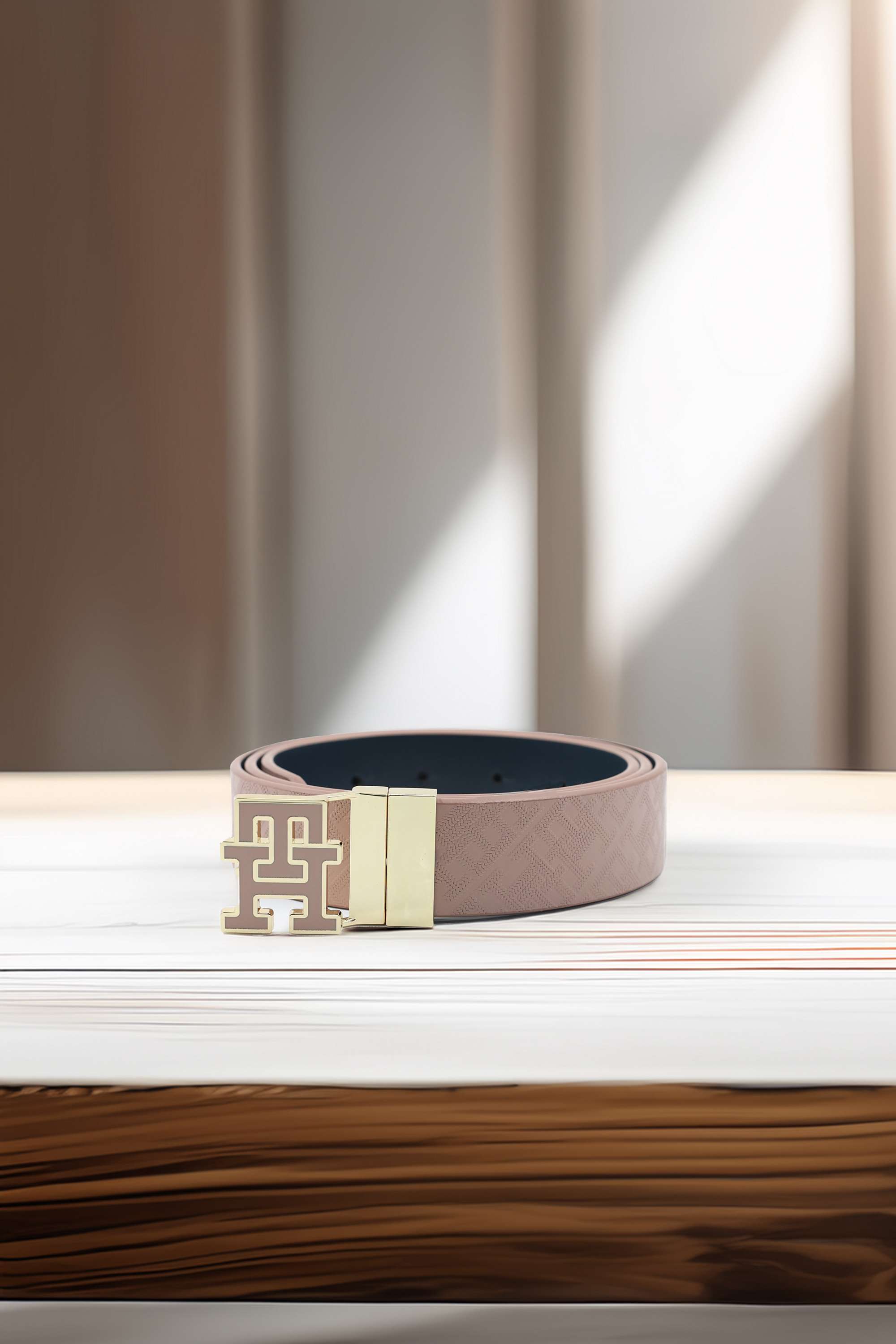 Buckle-Leather-Reversible-Women-Belts