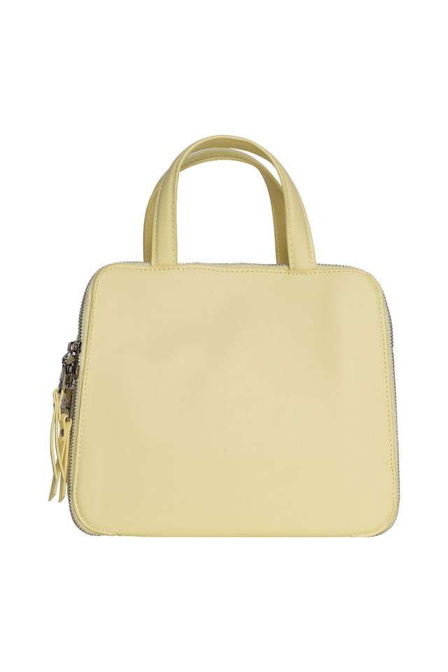 Solid-Pu-Zipper-Closure-WoMen-s-Satchel-Bag
