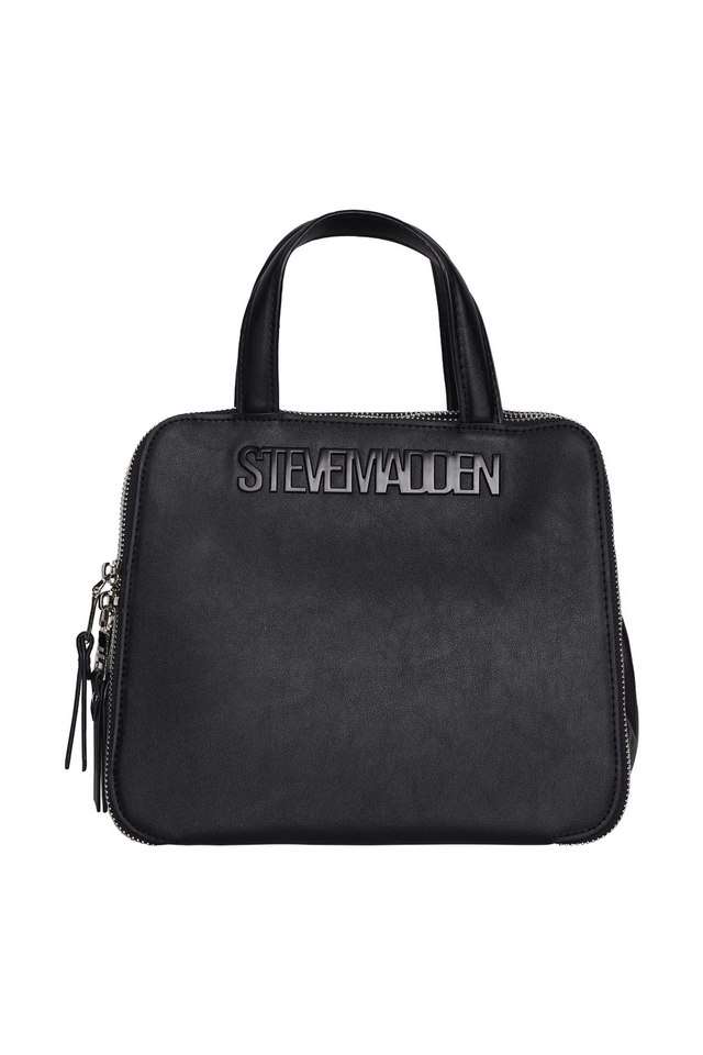 Solid-Pu-Zipper-Closure-WoMen-s-Satchel-Bag