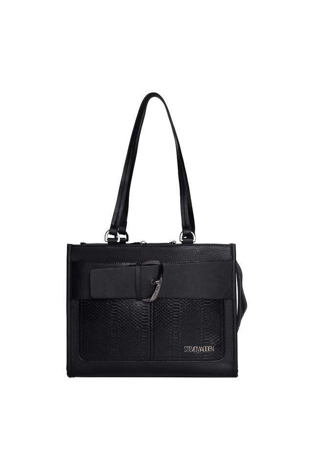 Solid-Pu-Zipper-Closure-WoMen-s-Satchel-Bag