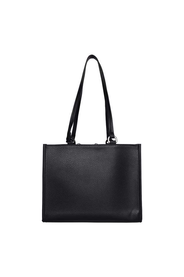 Solid-Pu-Zipper-Closure-WoMen-s-Satchel-Bag