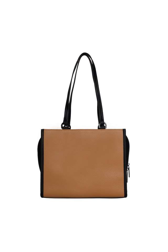 Solid-Pu-Zipper-Closure-WoMen-s-Satchel-Bag