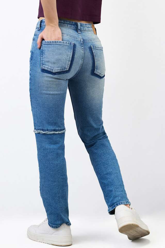 Mid-Rise-Light-Wash-Cotton-Slim-Fit-Women-s-Jeans