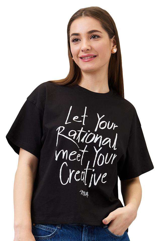 Teenybopper-Drip-Solid-Cotton-Oversized-Fit-Women-s-T-Shirt