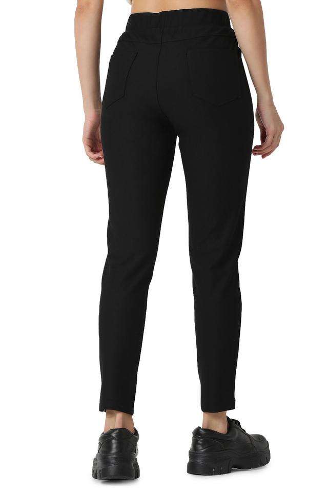 Solid-Regular-Fit-Polyester-Women-s-Casual-Wear-Track-Pants
