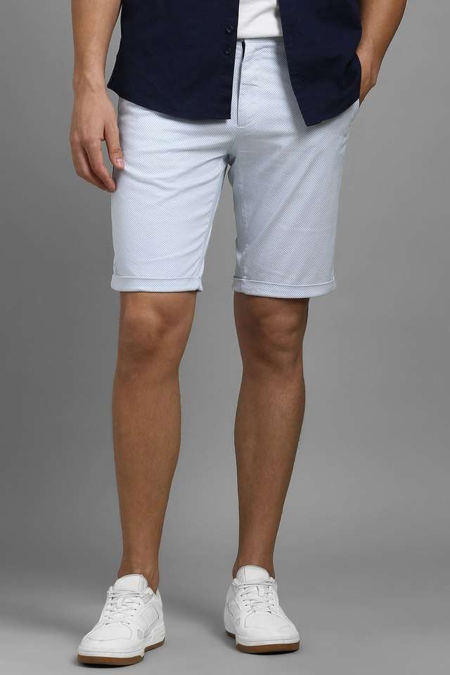 Printed-Cotton-Blend-Slim-Fit-Men-s-Shorts