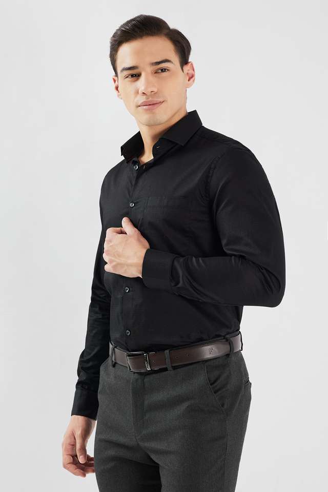 Dobby-Cotton-I-Fit-Men-s-Formal-Wear-Shirt